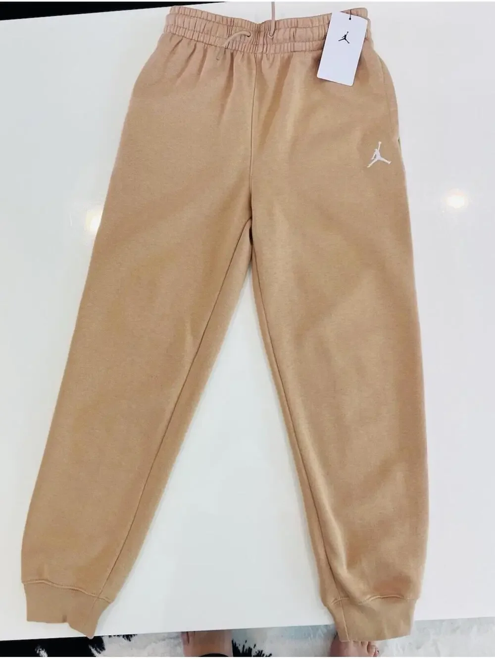 Jordan Jumpman big kids Brown Jogger Sweatpants Medium 95F113